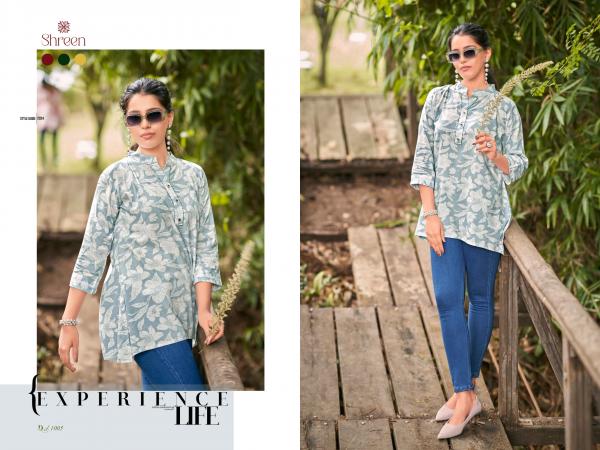 Shreen Sofia Vol 1 Western Rayon Printed Tunic Collection